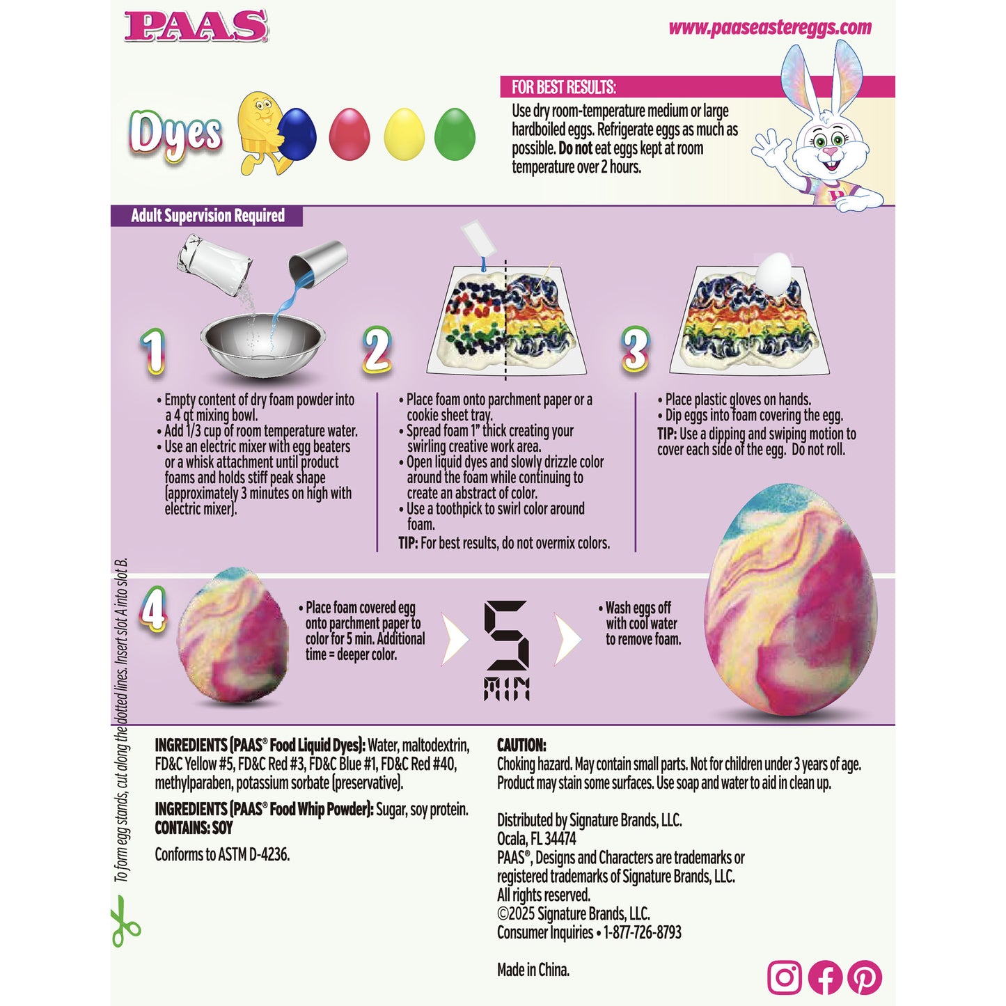 Color Whip Egg Decorating Kit
