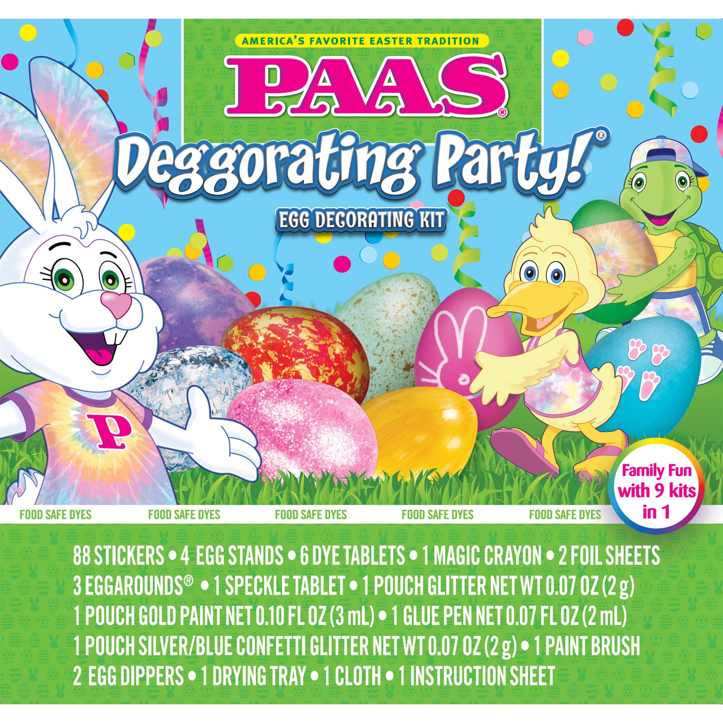 Deggorating Party Egg Decorating Kit