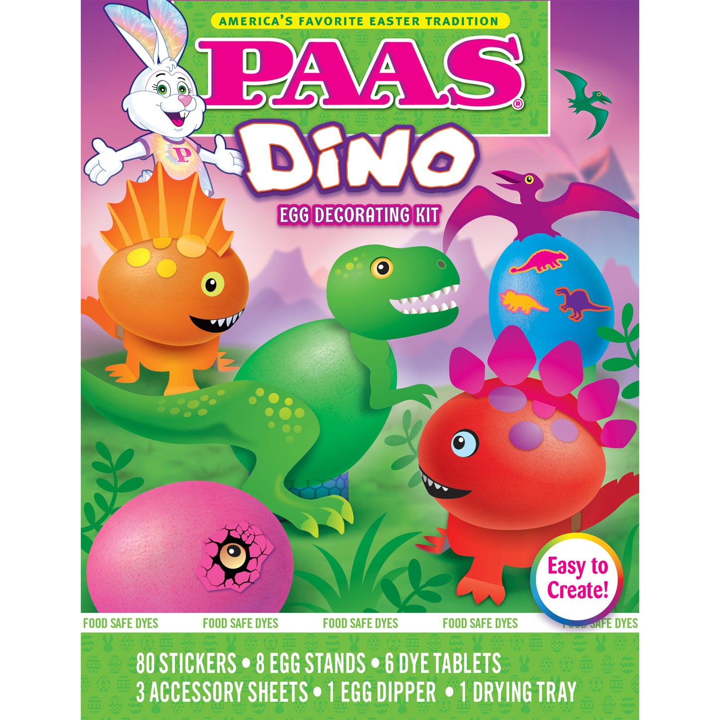 Dino Egg Decorating Kit