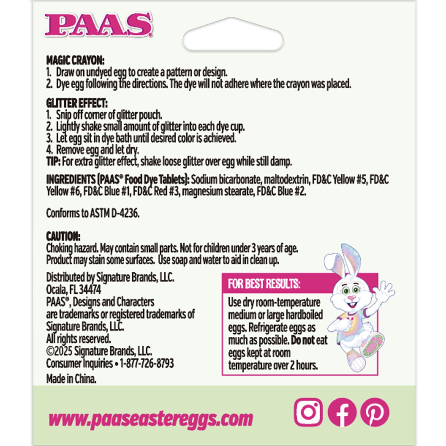 Glitter Color Cups Egg Decorating Kit