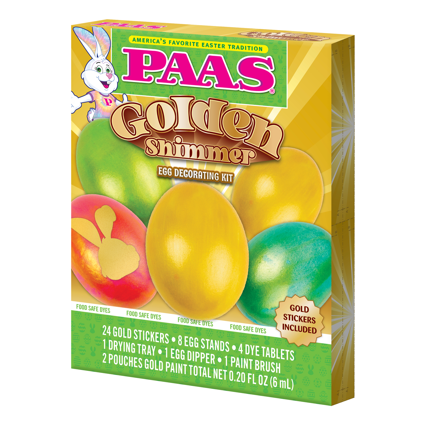 Golden Shimmer Egg Decorating Kit
