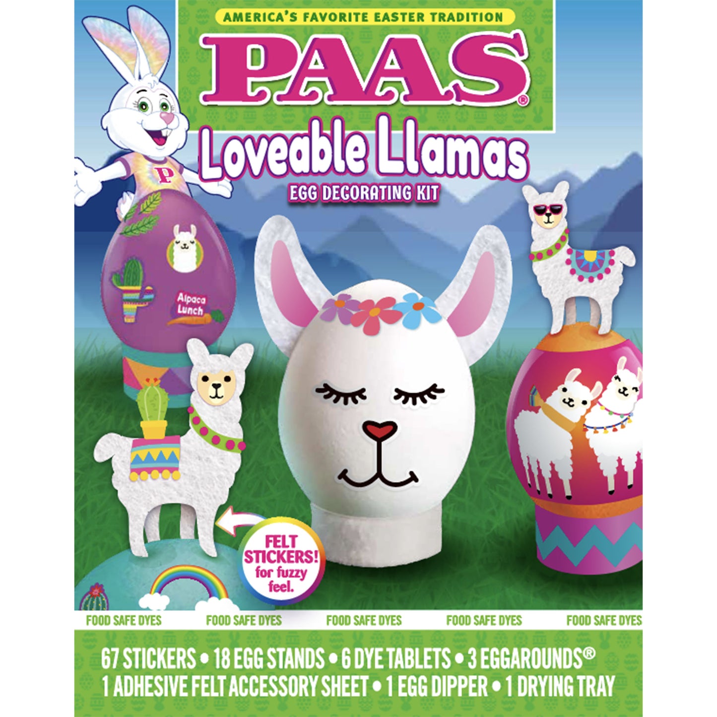 Loveable Llamas Egg Decorating Kit