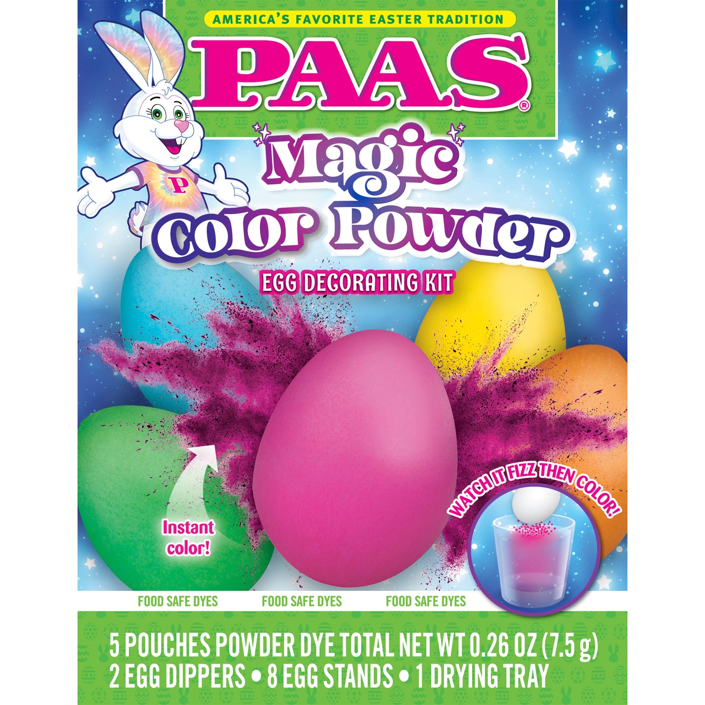 Magic Color Powder Egg Decorating Kit