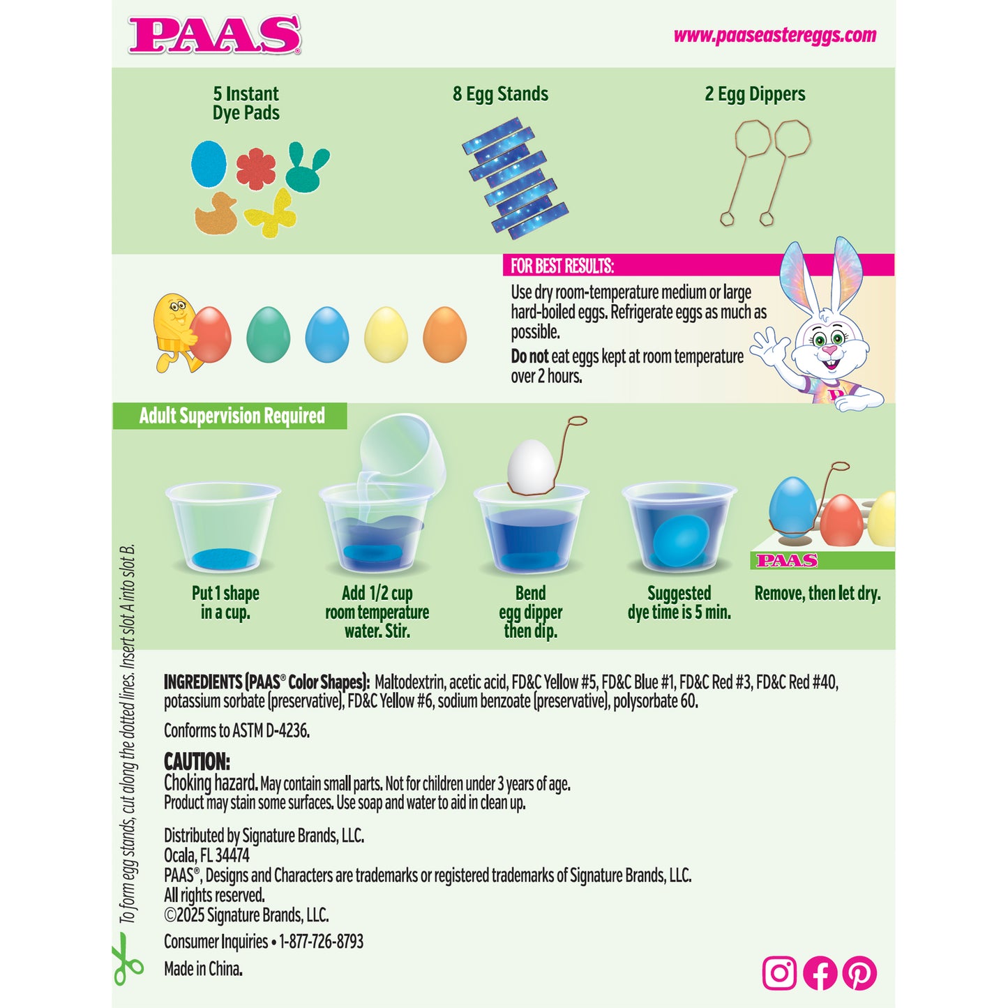 Magic Color Shapes Egg Decorating Kit