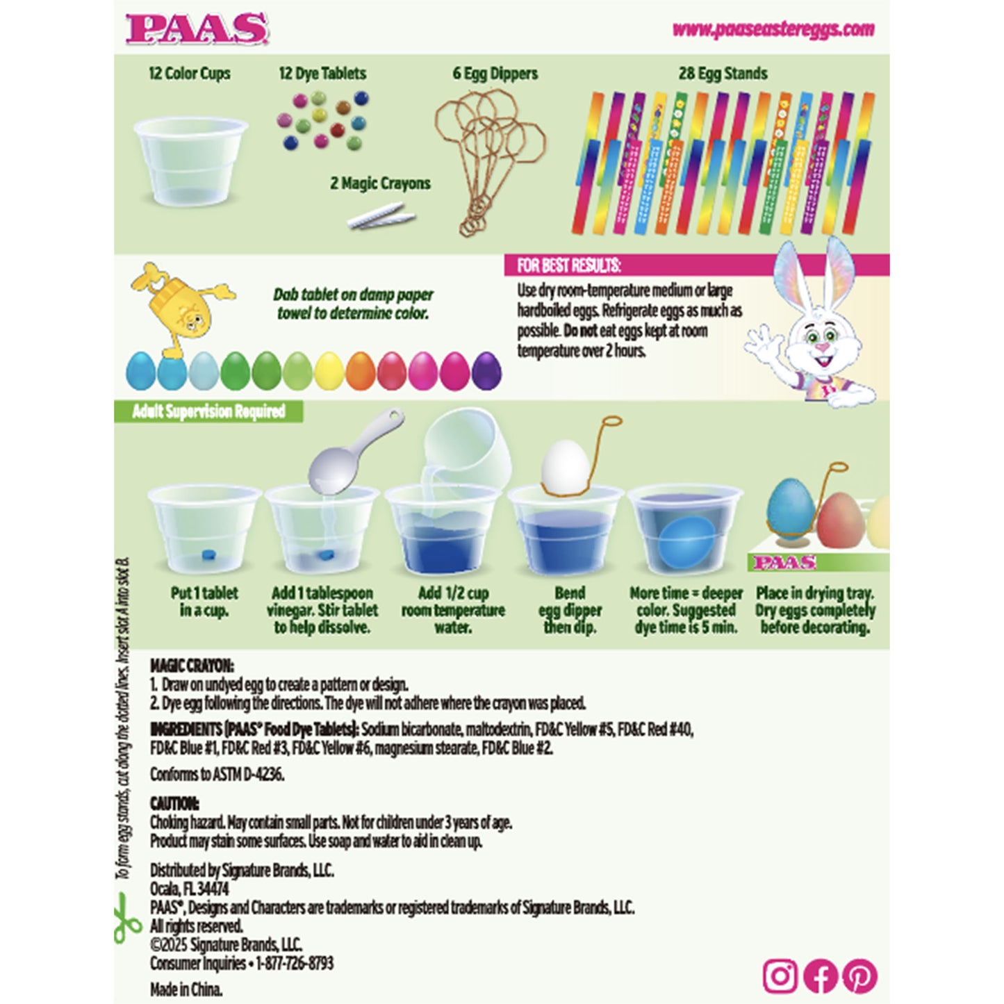 Megga Color Cups Egg Decorating Kit