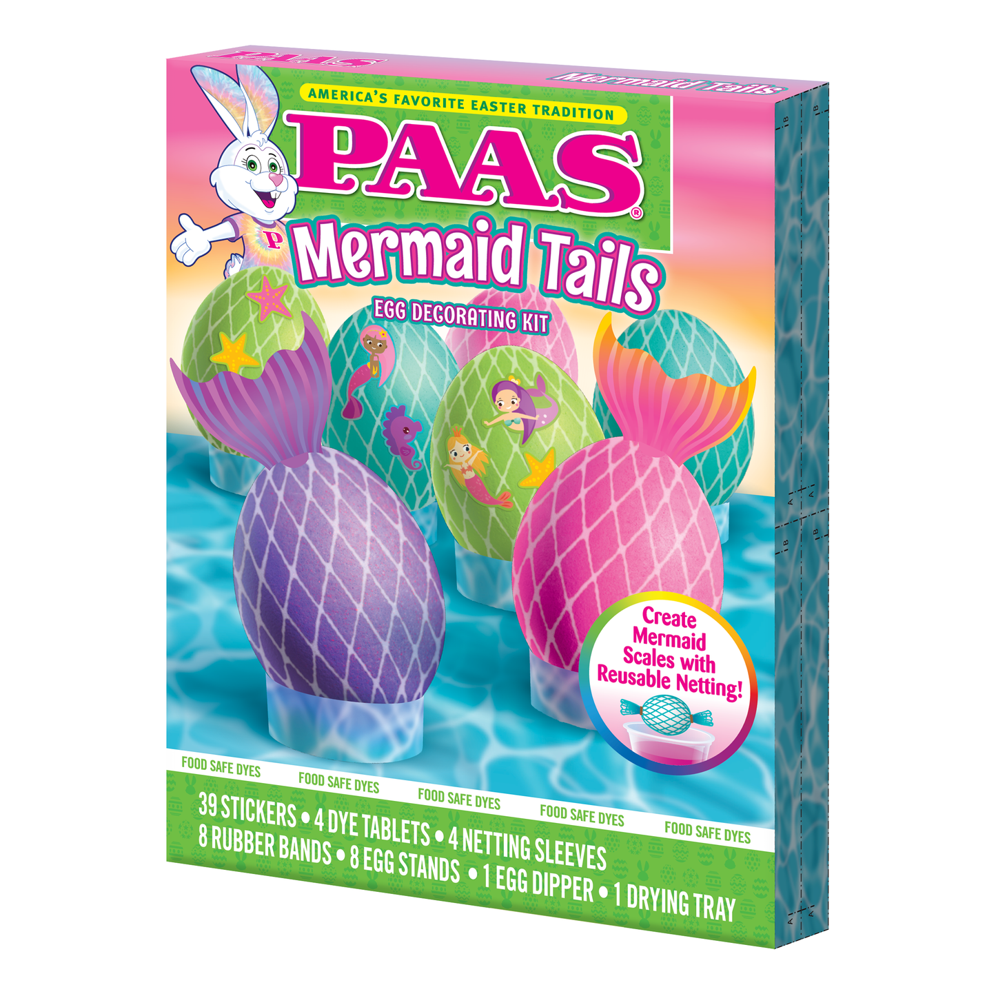 Mermaid Tails Egg Decorating Kit