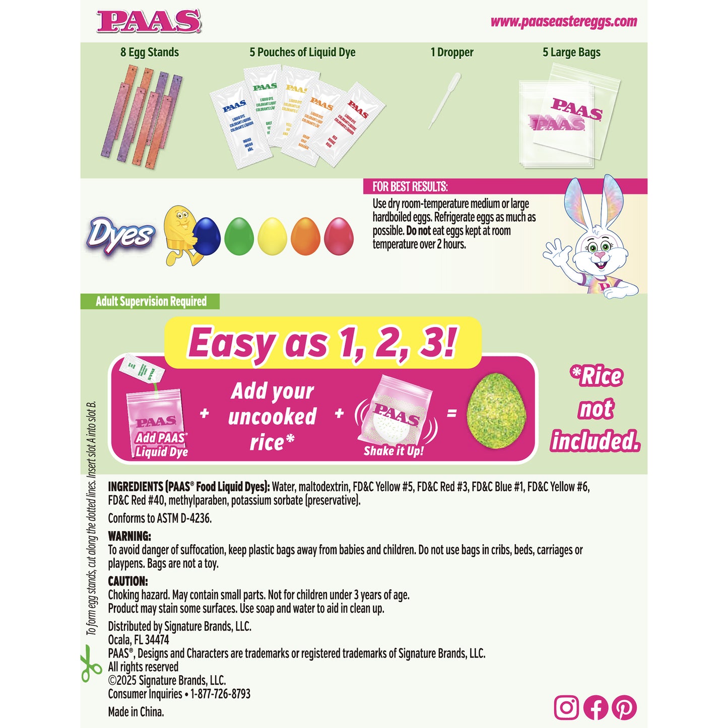 Shake & Color Egg Decorating Kit