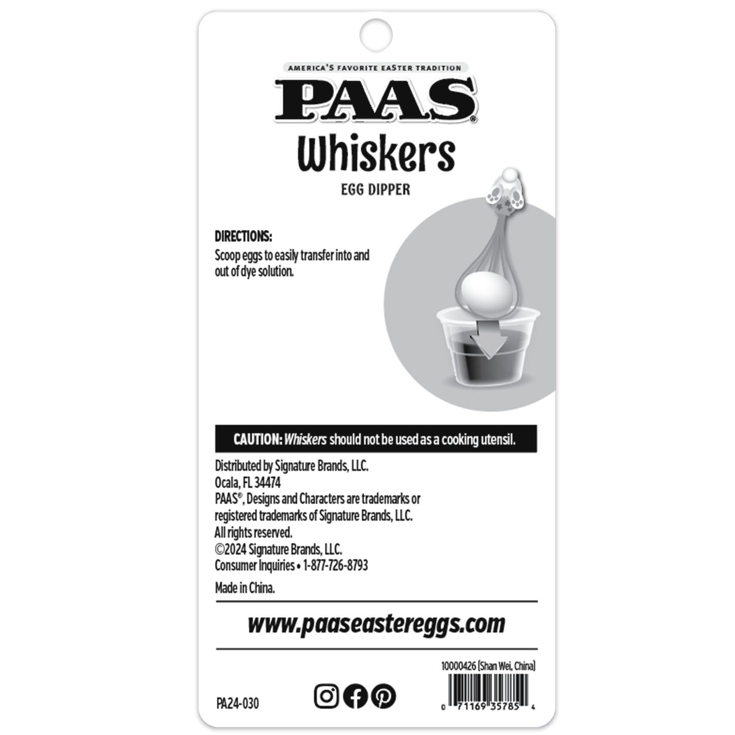 Whiskers Egg Dipper