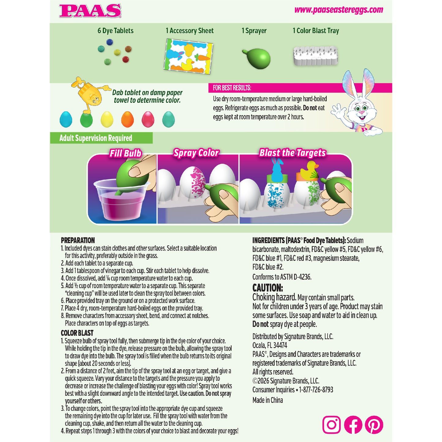 Color Blast Egg Decorating Kit