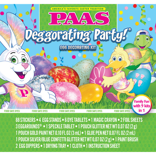 Deggorating Party Egg Decorating Kit