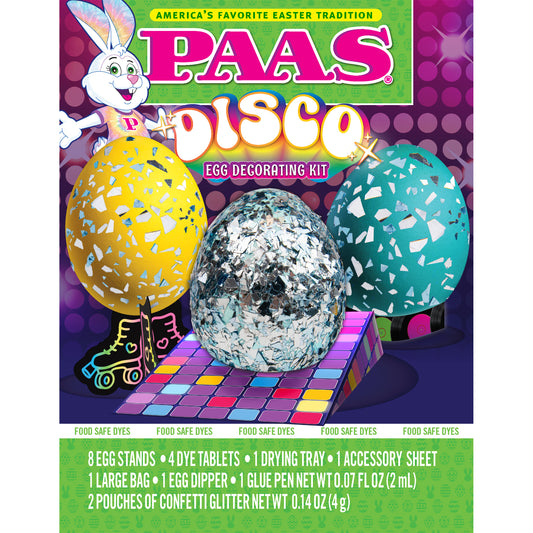 Disco Egg Decorating Kit