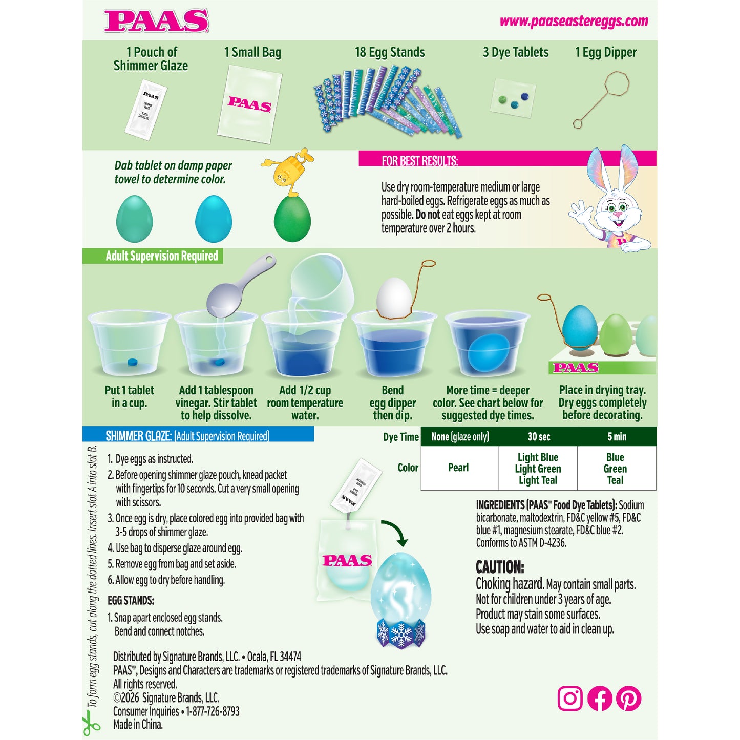 Shimmer Ice Egg Decorating Kit