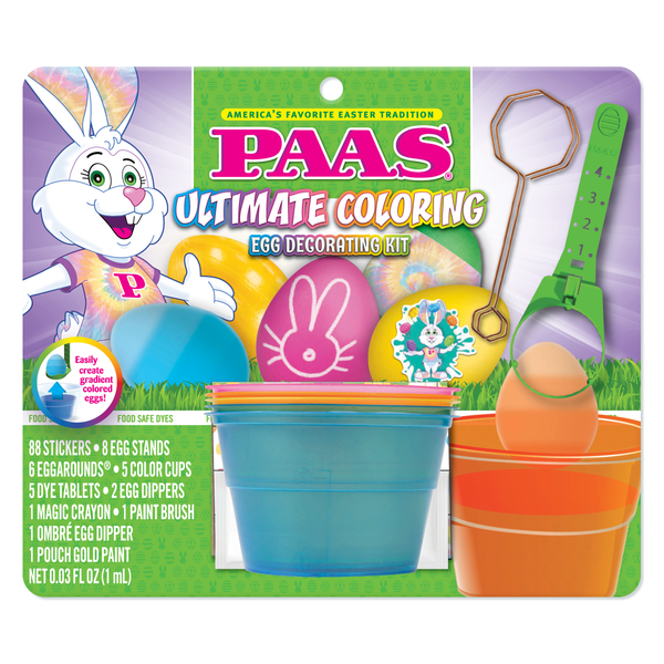 Ultimate Coloring Egg Decorating Kit – PAAS® Easter Eggs